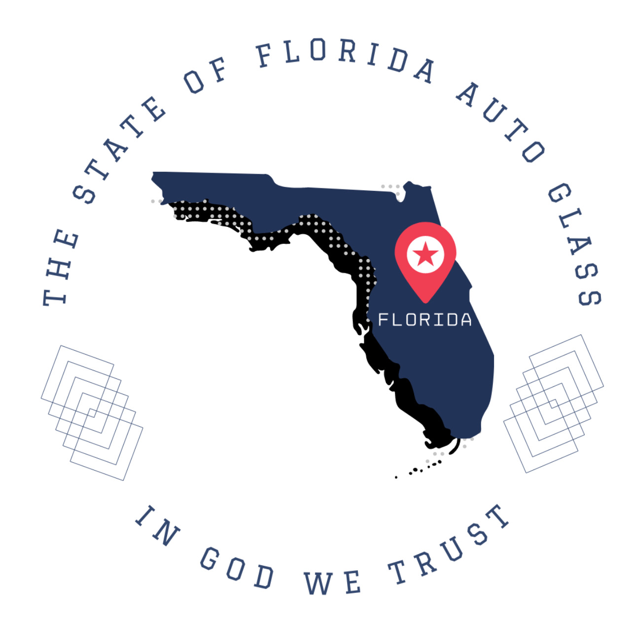 The States Auto Glass Logo